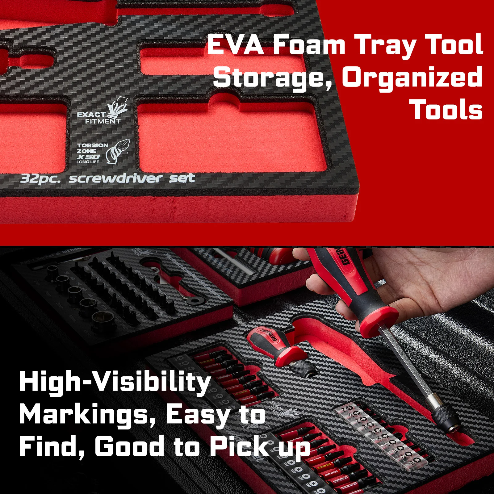 32-Piece Magnetic Screwdriver Set with S2 Bits 5 32-Piece Magnetic Screwdriver Set with S2 Bits - Image 5