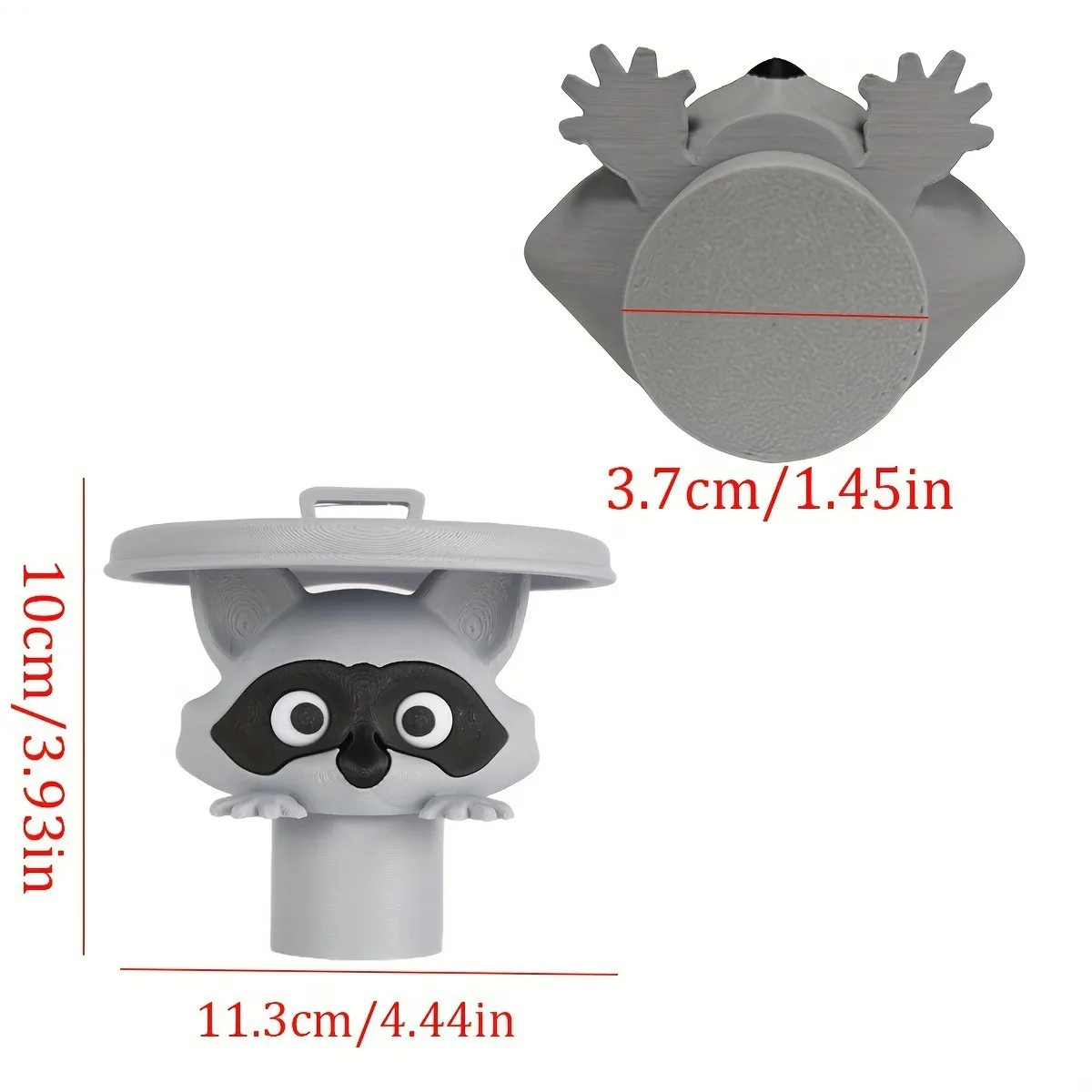 Raccoon Bathroom Toilet Paper Holder 6 Raccoon Bathroom Toilet Paper Holder - Image 6