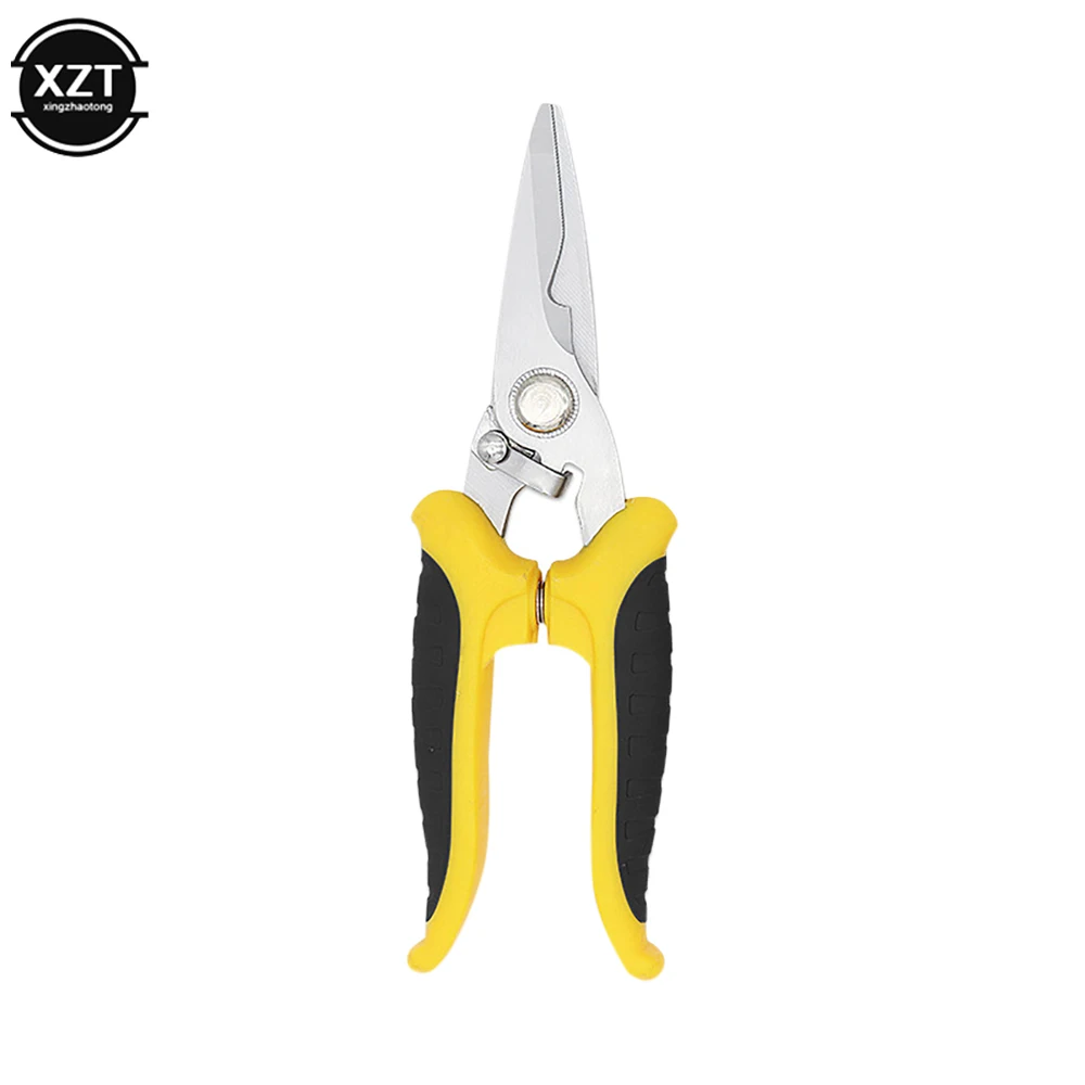 Professional Stainless Steel Electrician Scissors 180mm 9 Professional Stainless Steel Electrician Scissors 180mm - Image 9