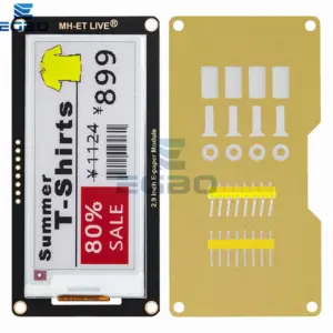 2.9-Inch E-Ink Display Module 296×128 Pixels 10 S0f2e0519b7fe42f7a1997c14213f5f2dq