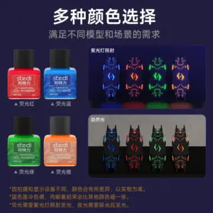 Vivid Fluorescent Panel Liner Paint 40g Set 12 S0f547bf3edd740838a116cf79edba646I