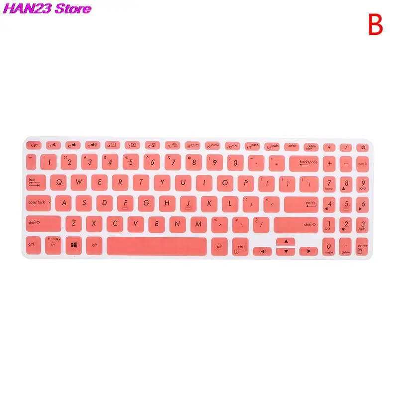 Colorful Silicone Keyboard Cover for Asus S15 10 Colorful Silicone Keyboard Cover for Asus S15 - Image 10