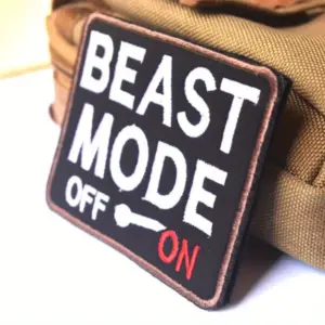 Beast Mode On Patch for Apparel and Gear 9 S0f6a306d684f4c4e9eda1ad0cf417053S