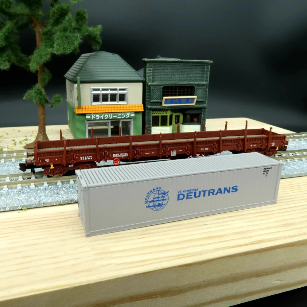 Fleischmann 1:160 Flatbed Freight Car 5 Fleischmann 1:160 Flatbed Freight Car - Image 5