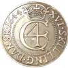 1644 Danish Silver Plated Replica Coin