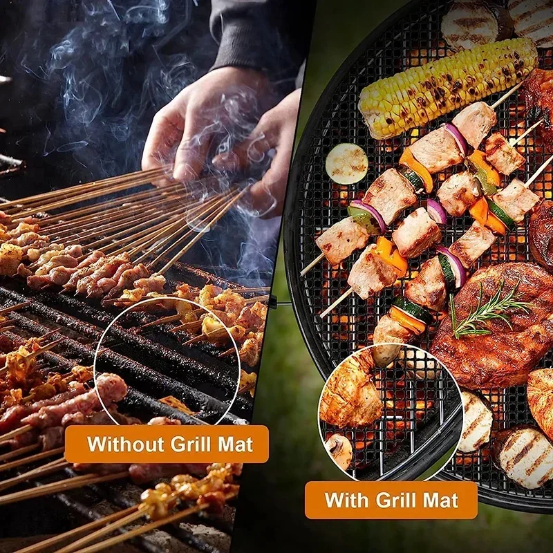 Non-Stick Nylon Grill Mat 40x30cm 6 Non-Stick Nylon Grill Mat 40x30cm - Image 6