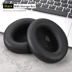Bose QC Ultra Replacement Ear Pads Black Grey White 17 S0fe4dbe701e54adba8926c8850dd8fccA