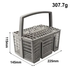 Gray Dishwasher Cutlery Basket for Bosch