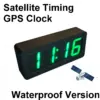 GPS Clock Satellite Signal Timing Electronic Clock Display Time 12/24Hours 5V 12V CAR Motorcycles Electric Bicycle Waterproof
