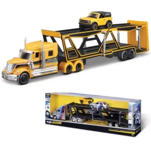 Blue Diecast Heavy Transport Model with Ford Gt 2021 12 S1000ecd3f2bd48c3b54010898354cce6d