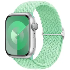 Pink Braided Nylon Solo Loop Band for Apple Watch 17 S100c6307267749f5906052f61fe61621O