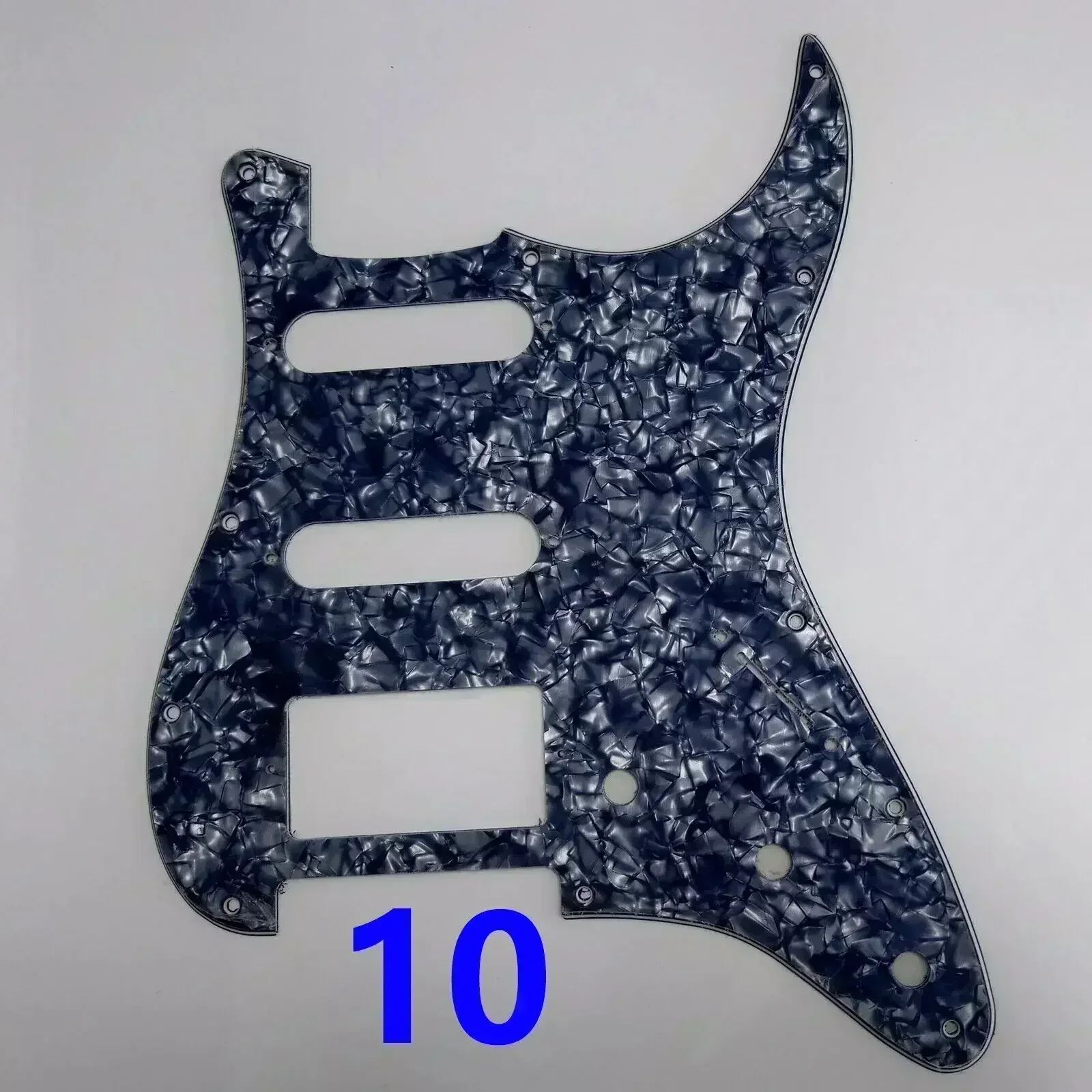 Vibrant Prewired Strat Pickguard Set for Guitars 8 Vibrant Prewired Strat Pickguard Set for Guitars - Image 8