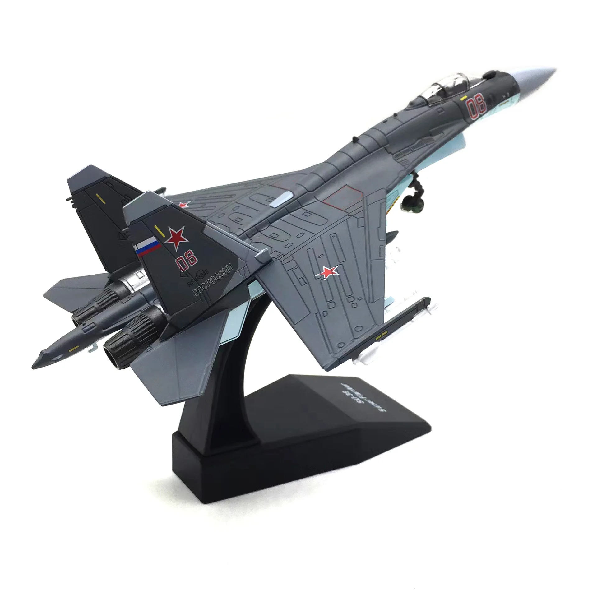 Russian Su-35 Fighter Jet Model, 1:100 Scale 3 Russian Su-35 Fighter Jet Model, 1:100 Scale - Image 3