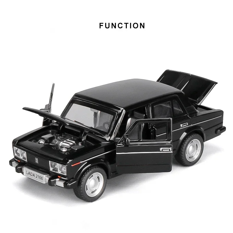 Vintage Russian LADA 2106 1:32 Diecast Model 6 Vintage Russian LADA 2106 1:32 Diecast Model - Image 6