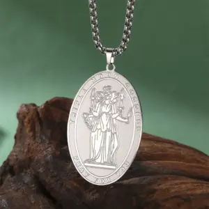 Stainless Steel Triple Moon Necklace 11 S1065d49eca52408595dc09637f072f92v