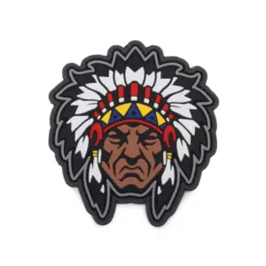 Native American Chief PVC Tactics Patch