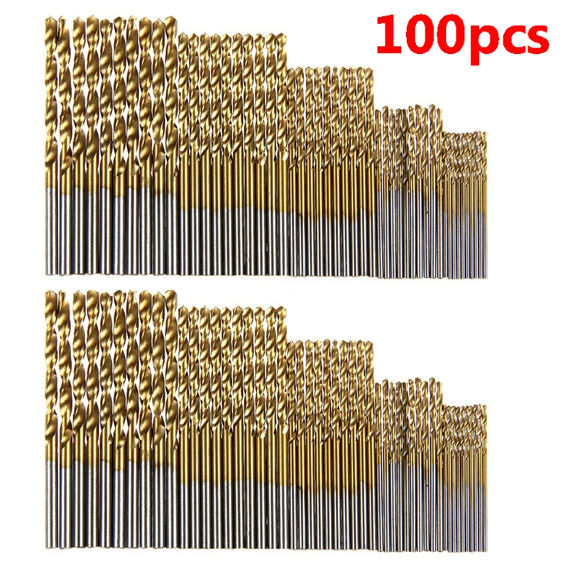 Titanium-Coated Drill Bit Set for Precision 9 Titanium-Coated Drill Bit Set for Precision - Image 9