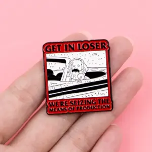 Cartoon-Themed Alloy Metal Brooch Set of Five 12 S109168d98e684e6eb741247592850e58h