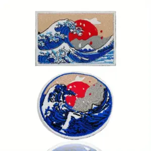 Art-Inspired Embroidered Patch Collection 12 S10bb6cffc0434ed8b264e98c7b94d93fD