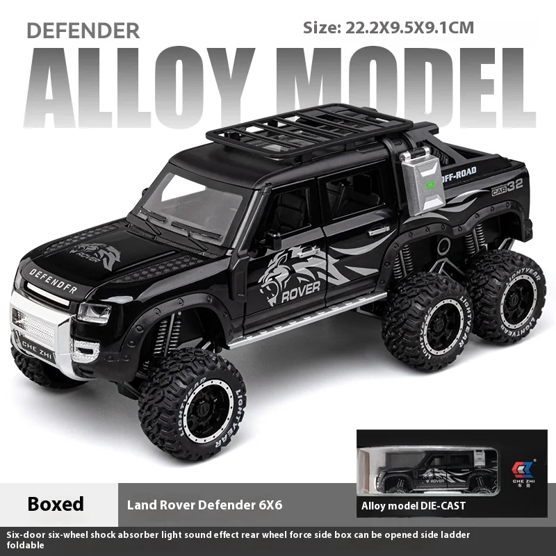 1:24 Scale Diecast Land Rover Defender Model 8 1:24 Scale Diecast Land Rover Defender Model - Image 8