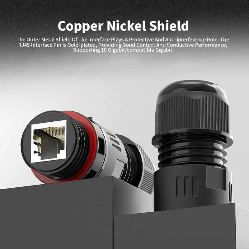 Waterproof CAT6A RJ45 Network Connector 3 Waterproof CAT6A RJ45 Network Connector - Image 3