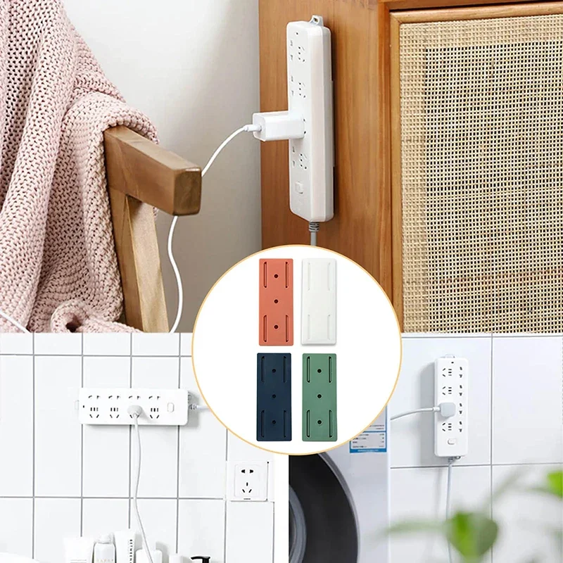 Slim Wall-Mounted Power Strip Organizer 4 Slim Wall-Mounted Power Strip Organizer - Image 4