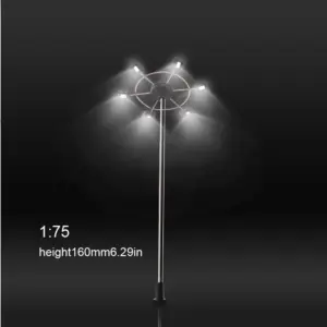 Miniature Vintage Street Lamp Set for Model Layouts 15 S112cbd84fe3b4299823602ba72cb3d9fJ