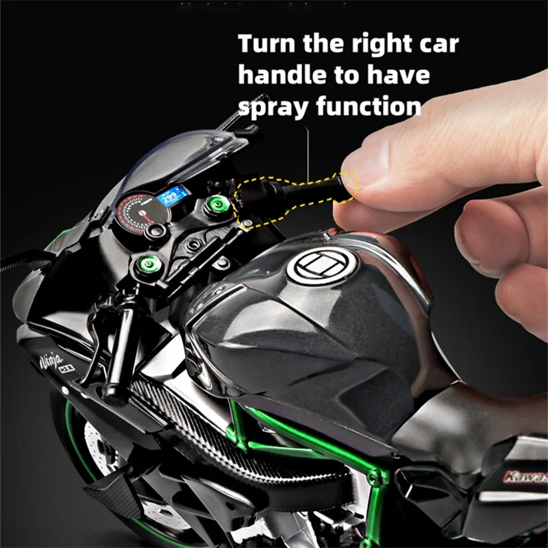 1:9 Scale Alloy Racing Motorcycle Model 3 1:9 Scale Alloy Racing Motorcycle Model - Image 3