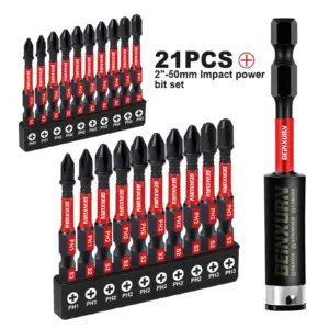Impact Magnetic Phillips Bits Set for Impact Drivers 16 S11719e30115e4322979a2dad7b0fe9e2W