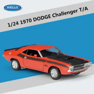 1970 Dodge Challenger T/A Diecast Model 1:24 Scale 13 S119c62fe0ece4caeb5ccd09353fe18ffi