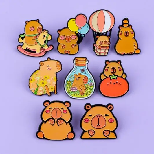 Vibrant Kapibala Finless Porpoise Brooch 4 Vibrant Kapibala Finless Porpoise Brooch - Image 4