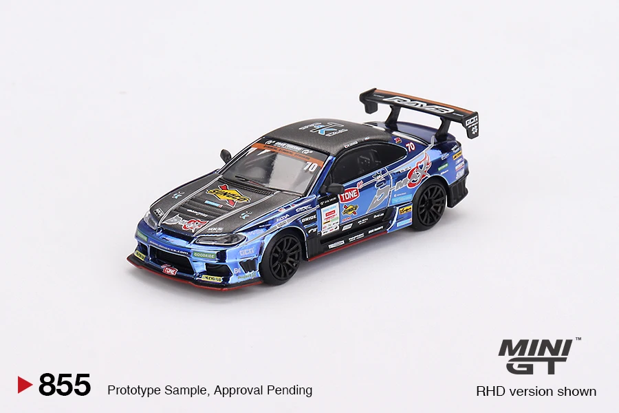 Honda NSX-GT Type S GT500 #16 Diecast Model 7 Honda NSX-GT Type S GT500 #16 Diecast Model - Image 7