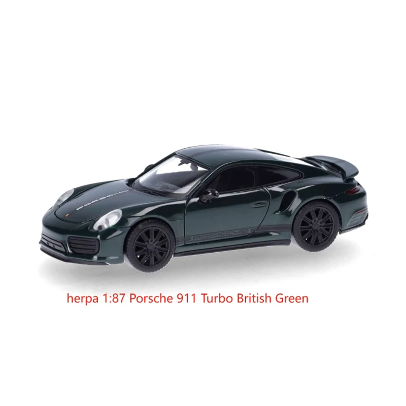 Diecast British Green Porsche 911 Turbo Model 3 Diecast British Green Porsche 911 Turbo Model - Image 3