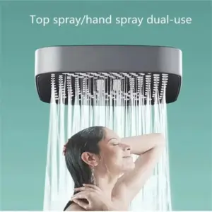 Multi-Mode Chrome Shower Head with Water Saving 13 S11f3a614dfa14bc4887f94a0ec1142a7G