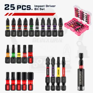 Impact Screwdriver Set with Magnetic Tips 18 S11ffa4cb616942bd918747229c3da5280