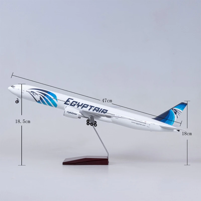 Boeing 777 Resin Model with LED Lighting 3 Boeing 777 Resin Model with LED Lighting - Image 3