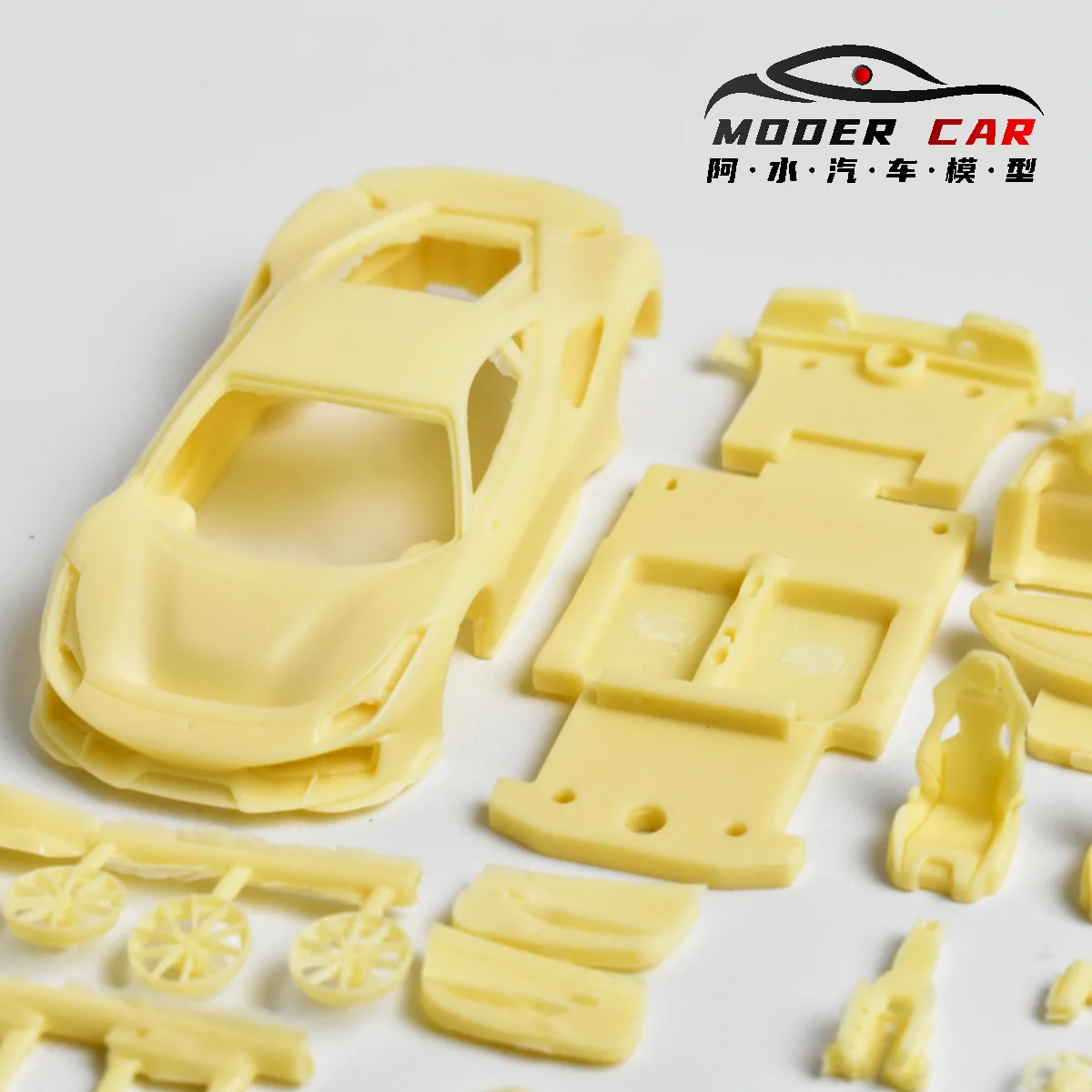 Ferrari 488 Resin Model in Black 1:64 Scale 2 Ferrari 488 Resin Model in Black 1:64 Scale - Image 2