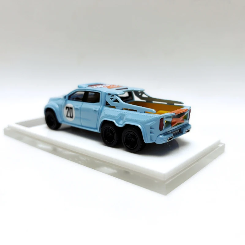 Light Blue G63 6X6 Resin Model - 1:64 Scale 5 Light Blue G63 6X6 Resin Model - 1:64 Scale - Image 5