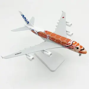 20cm Airbus A380 Model with Sea Turtles 17 S1246906cabfd4dec98c6460a22664152K