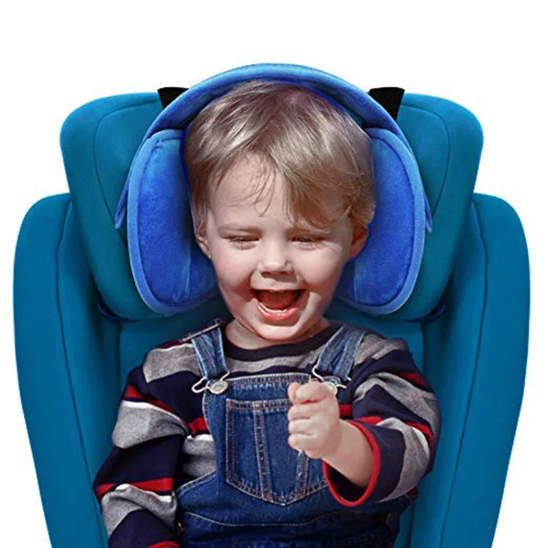 Baby Car Seat Head Support Cushioned Travel Pillow 4 Baby Car Seat Head Support Cushioned Travel Pillow - Image 4
