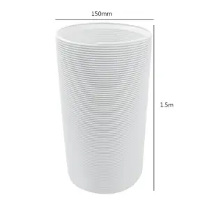 Flexible Exhaust Hose for Portable ACs 18 S1254c13c5dcf42059442c197e8a219a1Z