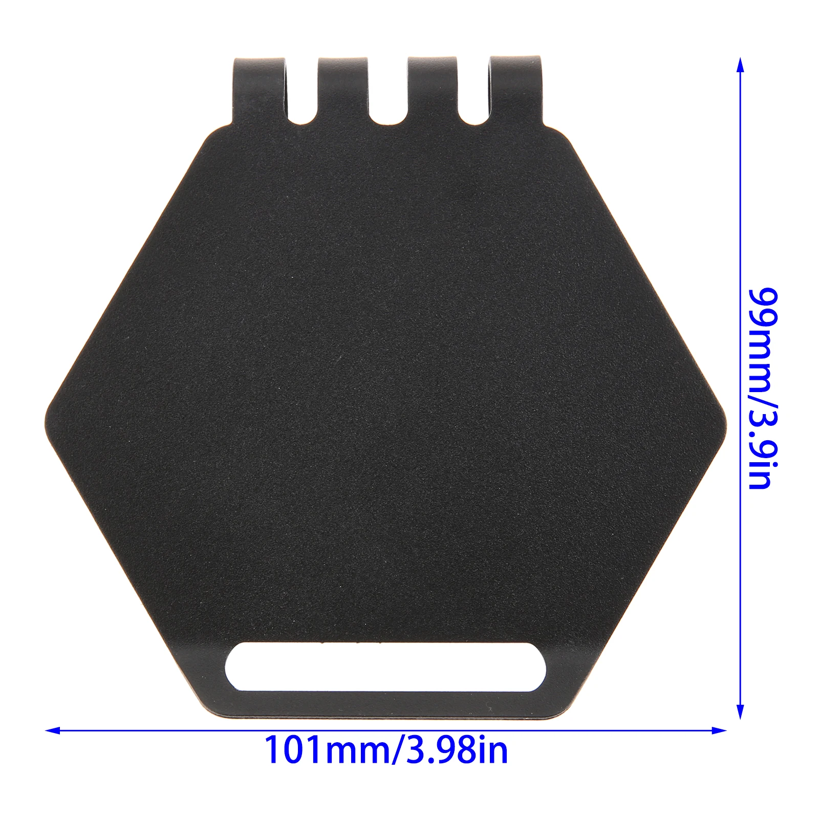 Black Steel Golf Bag Landing Pad in Three Sizes 8 Black Steel Golf Bag Landing Pad in Three Sizes - Image 8