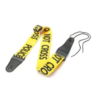 Vibrant Adjustable Yellow Guitar Strap 5 S127c2af783194affbcb1bd5eba1b90a6h