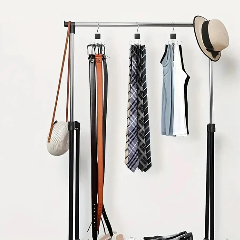 Modern Stainless Steel Rotatable Closet Hanger 5 Modern Stainless Steel Rotatable Closet Hanger - Image 5