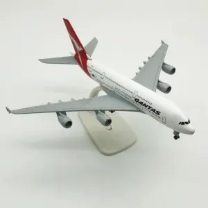 Qantas Airbus A380 20cm Metal Model Replica 7 S12904c93c7c84dc4bc66d41fd7b99502W