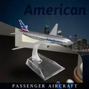 American Airlines B777 Die-Cast Model 1:400 Scale 10 S129e4c245f1144ecb3436452686cc3a6Q