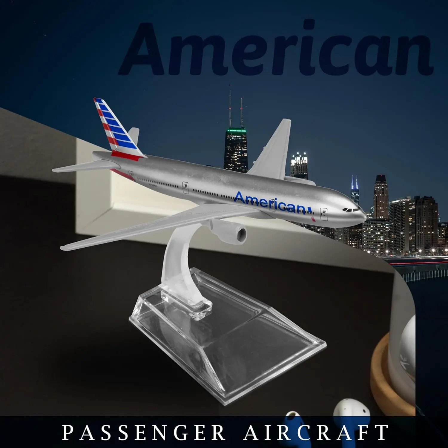 American Airlines B777 Die-Cast Model 1:400 Scale 4 American Airlines B777 Die-Cast Model 1:400 Scale - Image 4