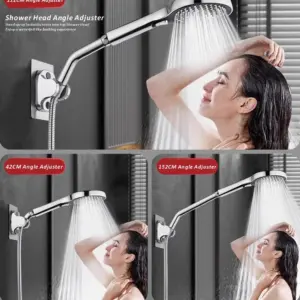 Chrome-Plated Stainless Steel Shower Adapter 135° Bend 10 S12a93739abc444c594a35bd73ae52c9dd