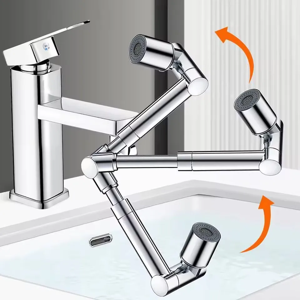 Modern Metal Retractable Kitchen Faucet Extension 3 Modern Metal Retractable Kitchen Faucet Extension - Image 3