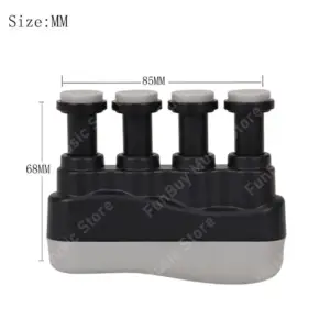 Black Guitar Finger Trainer Set with 10 Units 11 S12f1b56702f04a5d81217d463e3ab2967